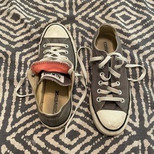 Converse grey sneakers